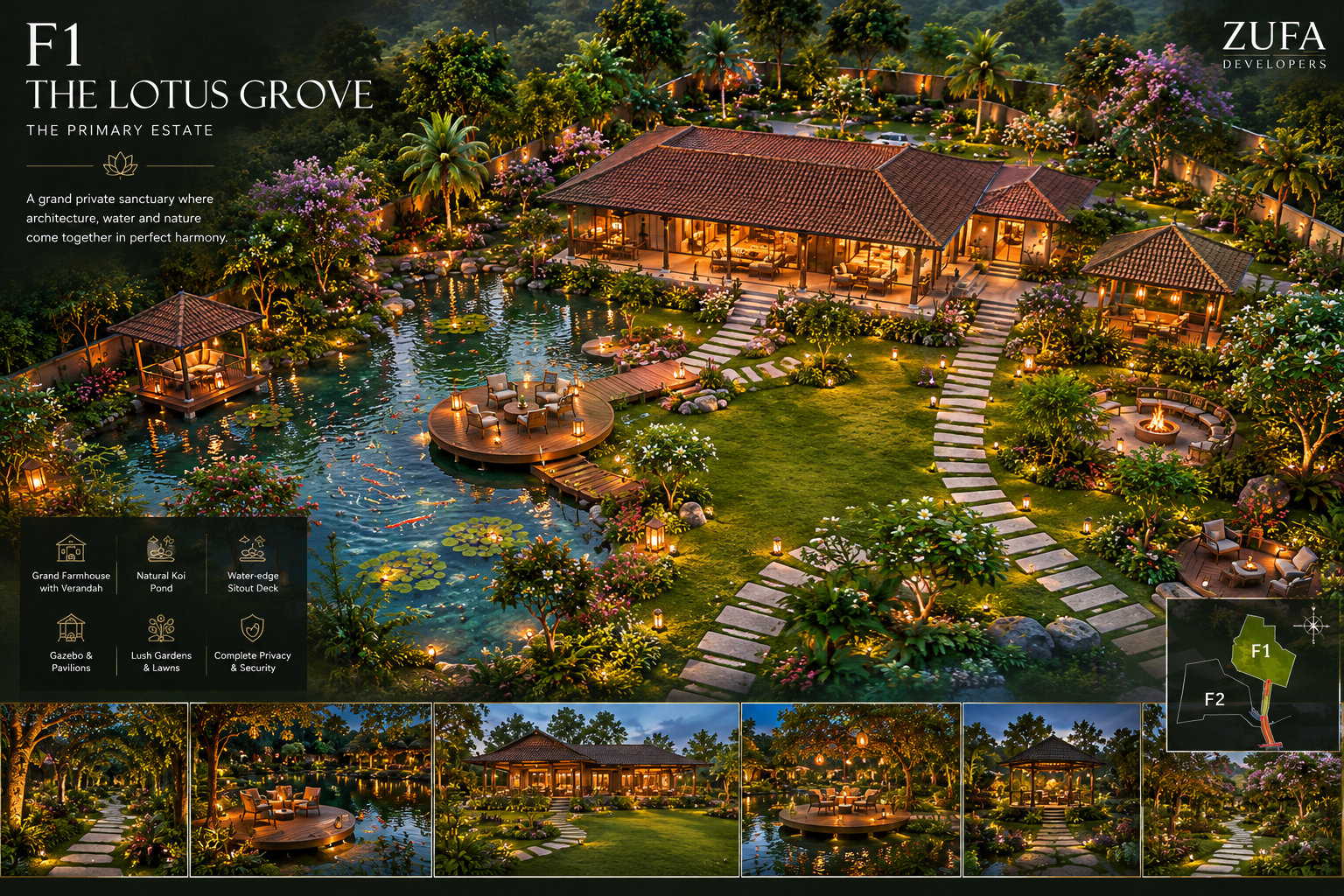 F1 The Lotus Grove concept visualization